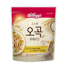 켈로그 고소한 오곡 푸레이크, 1.2kg, 1개