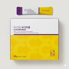 이너가든 씨 컨트롤 영국산 비타민C 1500 글루타치온 알파리포산, 60g, 2박스