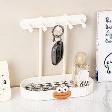 에코스윗 자동차키 보관함 열쇠 걸이 차키 트레이, 화이트