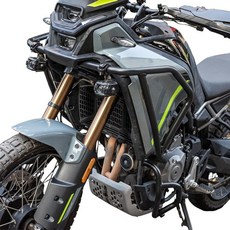 오토바이 크래시 바 Enigne 가드 CFMOTO CF 450MT 450 MT 2024 2025 연장 스틸 범퍼 바디 사이드 프레임 작업 고속도로 낙하 보호 (상부+하단)
