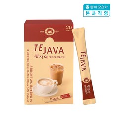 데자와 밀크티 분말 스틱, 20개, 9.8g