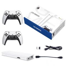 SorJar 레트로게임기 무선 오락실 미니게임기 HDMI 연결TV 20000종 고전게임 게임패드 가정용 고전 게임기 한국어 지원, M15-64G