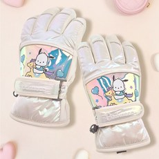 산리오 오로라 스키장갑 겨울 방한 패딩 손가락 장갑 시나모롤 마이멜로디 포차코 헬로키티