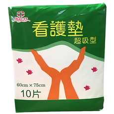 倍舒特看護墊-中款 (60x75cm) 10片/20包, 大的, 1箱, 20個裝