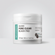 더마토리 살리시닉 포어 클리어 블랙 모공 토너패드 70매 기획 (+휴대용 10매 증정), 1개, 70개입