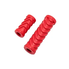 1쌍 범용 오토바이 시프터 보호 고무 미끄럼 방지 커버 풋 패드 페달 기어 변속 소프트 케이스 차량 액세서, 01 Red