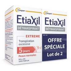ETIAXIL 프랑스 정품 에티악실 롤온 겨드랑이 발한 억제제 15ml 2개세트, 2개