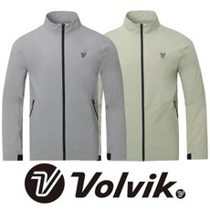 볼빅 골프웨어 남성 로고 스윙 재킷