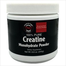 100 순수 크레아틴 모노하이드레이트 파우더 가장 순수한 제약 등급의, 1개