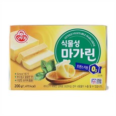 오뚜기 식물성마가린 200g, 3개