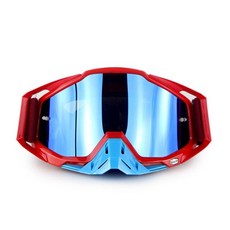 motocross 헬멧 고글 세트 atv off road goggles 먼지 자전거, Q, 1개