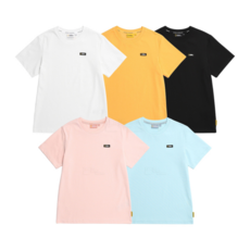 내셔널지오그래픽 K235UTS910 디 스몰로고 반팔 5종택 1 318402