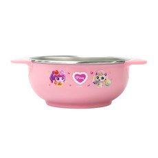 LE BARN 酸酸甜甜Catch!Teenieping防滑不鏽鋼碗, 1個, 混色