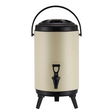 뷔페 육수 보온통 포트, 10L블랙