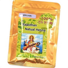 인도헤나 집에서헤나 실크플로라 인도 블랙 100g 블랙염색 염색 셀프