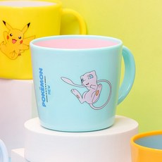 포켓몬스터 컵 [더블컬러핸들-8064], 포켓몬스터-SP0146-뮤, 1개