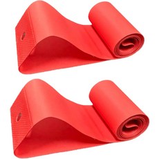 PAKCHEF 20x4.0 자전거 림 스트립 뚱뚱한 타이어 자전거용 나일론 라이너 2팩 E 및 산악 내부 튜브 보호 스포크 20x4 바퀴용 펑크 방지