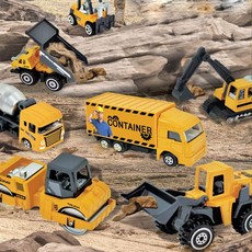 자동차피규어 어린이 장난감 미니카 공사차 중장비 세트, 본상품선택, 1