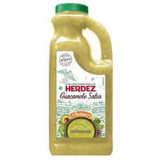 HERDEZ 과카몰리 살사 소스 907g 1팩 미디움 HERDEZ Guacamole Salsa Medium 32 oz. jug, 1개