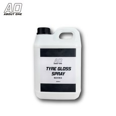 A.O 2L速乾輪胎油 輪胎蠟 輪胎光澤劑 輪胎保護 速乾不噴甩 持久亮光 輪胎養護, 1個