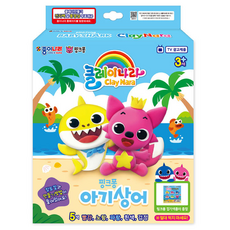 7000 클레이나라 핑크퐁 아기상어 만들기 종이나라, 2개