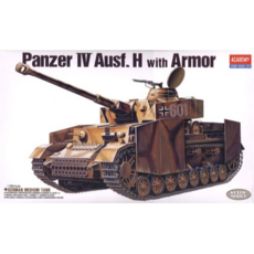 아카데미 4호전차 h형 13233 Panzer IV Ausf. H with Armor, 1개