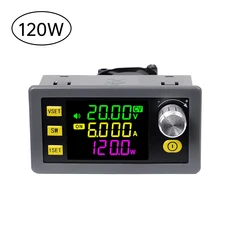 60W120W DC 벅 부스트 컨버터 CC CV 컬러 스크린 조정 가능한 전압 전류 레귤레이터 정전력 스텝다운 전원, 04 SK120