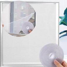 매니셀 창문 베란다 흰색 탈부착 모기망