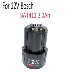 BOSCH BAT412A BAT413A D-70745GOP 2607336013 2607336014 PS20-2 용 기존 Bosch 12V 교체 배터리 12V 배터, [02] 2000mAh