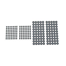 TAODAN 212피스 6mm 및 3mm 3D 스캐닝 마커 고반사 마커 포지셔닝 포인트 자동차 및 항공 우주 응용 분야에 적합