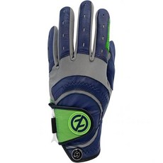Zero FrictiON 온 마찰 제로 남성용 익스트림 카브레타 가죽 유니버설 핏 골프 글러브, 네이비/라임