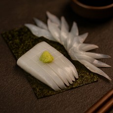 맛투데이 냉동 무늬 오징어회, 100g, 1개