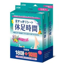 휴족시간 18매 더블팩, 2개