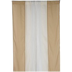 Umbra 234320-606 플로란 토프 쉬어 42 x 86인치 드레이프 패널