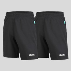blackmonsterfit Ever Running BLACK 訓練短褲 2件組
