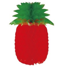 宏吉 3尺 鳳梨大紅彩球 (開幕彩球) (2入/對) - 開幕誌慶，好運旺來, 1個