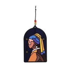 제이오스토어 스티커 썬캐쳐만들기 진주귀고리를한소녀 1개입 원데이클래스 교실꾸미기 전통문양 모빌만들기