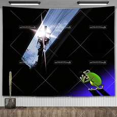 333 블레이드 태 트리 벽걸이 아트 터 침실 힙합 팝 음악 앨범 밈 태 트리 파티 배경 홈 장식