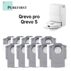 퓨어퍼스트 로보락 Q REVO Pro더스트백 먼지봉투 소모품 호환, 10개