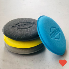 자동차 왁스 스펀지 어플리케이터 세차 스폰지 12p shn*77341Zh, 왁스스펀지12p-그레이, 1개