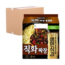 [로지프로] 풀무원 생면식감 직화짜장 32개입 (1박스) 풀무원직화짜장면