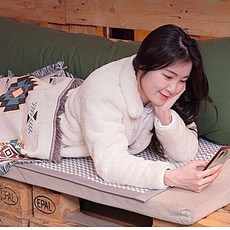 혼카 닥터서플라이 전자파없는 닥터스탄소패드 대(1500X540mm) 미니탄소매트 DC전기온열찜질카본매트 2인용 쇼파용 전기방석 캠핑용 해외여행 유학생 필수품 준비물 프리볼트, 닥터스패드_중(700X590mm)