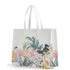 TED BAKER Linicon Tote bag synthetic white 275419-CREAM-TB