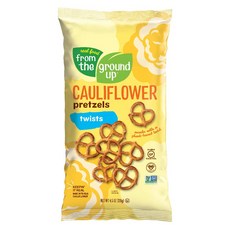 프롬 더 그라운드 업 오리지널 콜리플라워 프레첼 트위스트 4.5온스 From The Ground Up Original Cauliflower Pretzel Twists 4.5, 1개, 127.57g