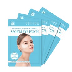 스포츠 아이패치 골프 쿨링 수용성 하이드로겔 4set