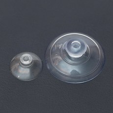 홈있는큐방(압착고무) / 접착 흡착 고무 자동 후크 고리 훅 강력 압착, 40mm(10개), 10개