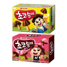 오리온초코송이 50g + 초코송이 딸기 45g 세트, 3세트, 95g