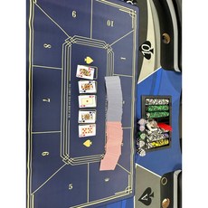 德州撲克桌布, 老K藍皇冠, 1個