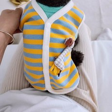 블랙 기린 수면조끼, 옐로우, 1개