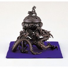 【新月集】香爐 高岡銅器香爐 銅香爐 日本 吉祥龍 高岡銅器香爐, 1個